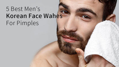 5 mejores lavados faciales coreanos para hombres para los granos