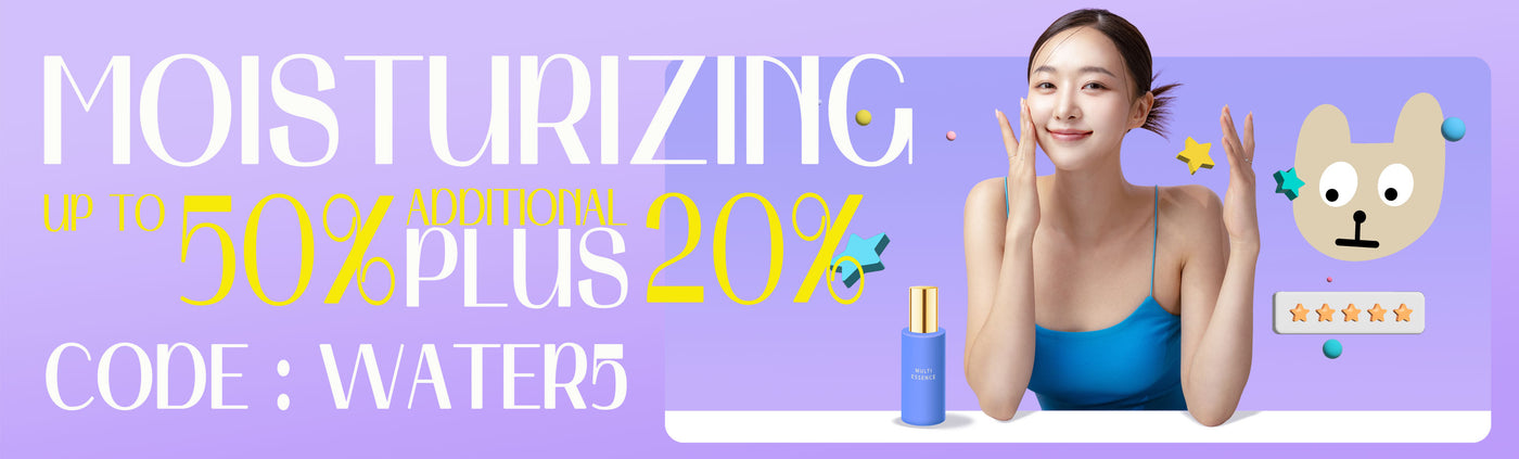 MOISTURIZING SPECIAL PRICE UP TO 50% PLUS 20% WITH CODE