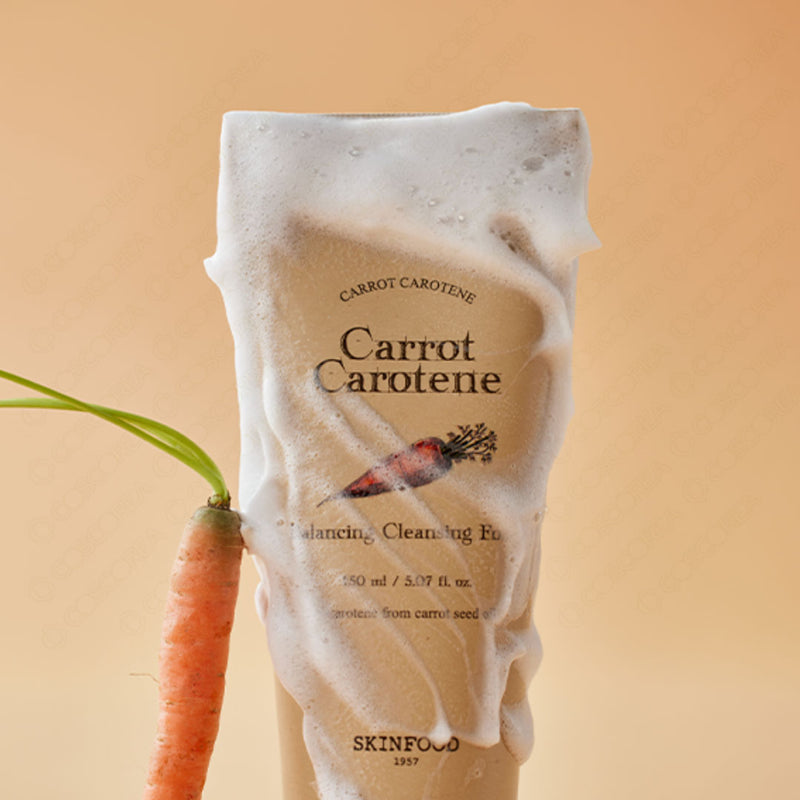 SKINFOOD Carrot Carotene Balancing Cleansing Foam 150ml