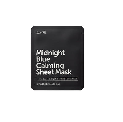 Klairs Midnight Blue Calming Sheet Pack 10ea Set Korean skincare Kbeauty Cosmetics