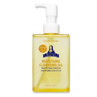 ETUDE HOUSE Real Art Cleansing Oil Moisture 185ml Korean skincare Kbeauty Cosmetics