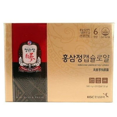 CHENG KWAN JANG Korean Red Ginseng Extract 500mg x 300 Capsule.