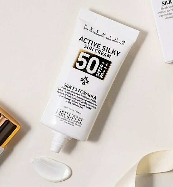 MEDI PEEL Active Silky Sun Cream SPF50+ PA+++ 50ml.