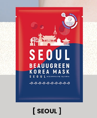 BEAUUGREEN K-Beauty KOREA MASK SEOUL 10pcs Korean skincare Kbeauty Cosmetic