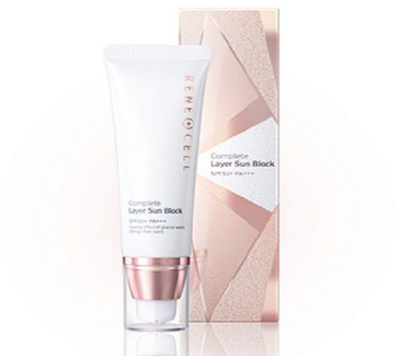 Rene Cell Complete Layer Sunblock 50ml SPF50+ PA+++ Korean skincare Kbeauty Cosmetics