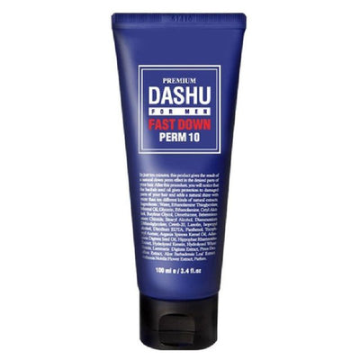 Dashu, DASHU For Men Premium Fast Down Perm Hair 10 100ml, Para hombres, Premium, Fast down perm hair