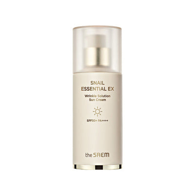 THE SAEM Snail Essential EX Wrinkle Solution Sun Cream SPF50+ PA++++ 40ml.