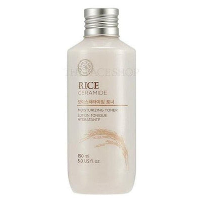 The Face Shop Rice and Ceramide Moisturizing Toner 150ml Korean skincare Kbeauty Cosmetics
