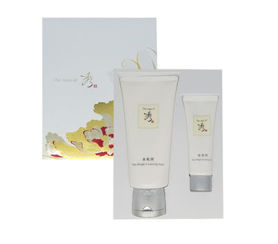 La Saga de Xiu Sunhyeyun Pure White Cleansing Foam Special Set Korean skincare Kbeauty Cosmetic
